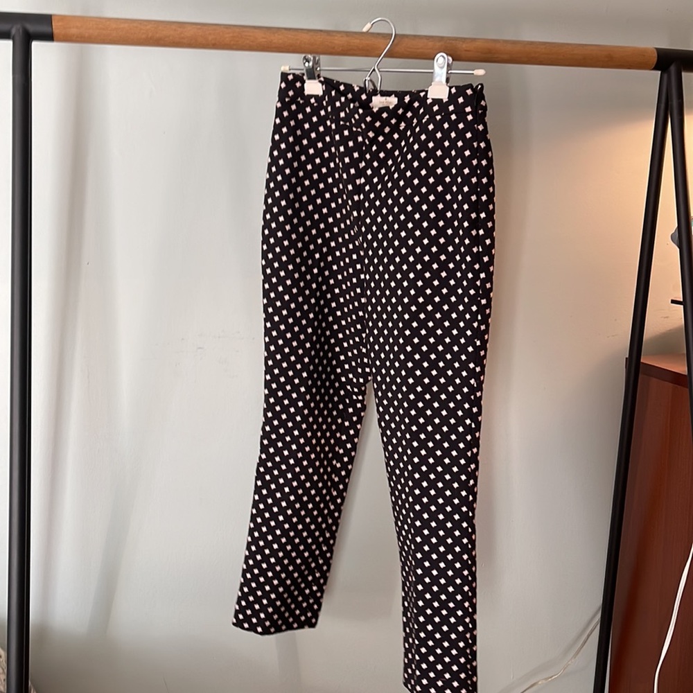 New Kate Spade Size 2 Diamond Cigarette Pants